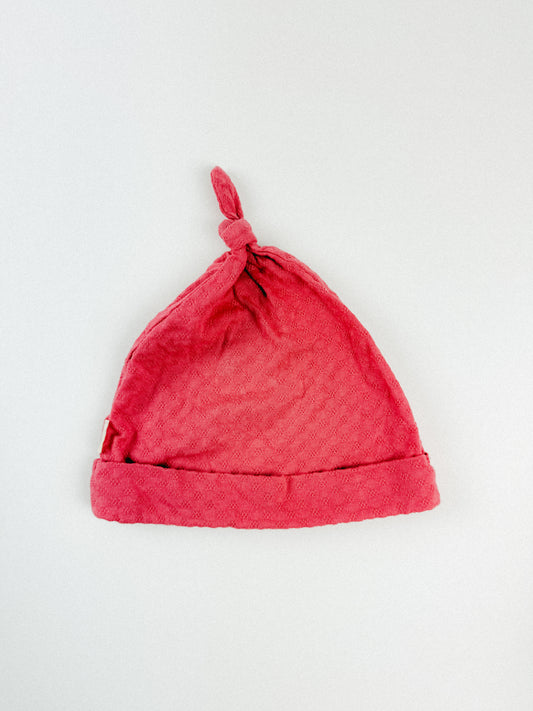 PINK POINTELLE BEANIE