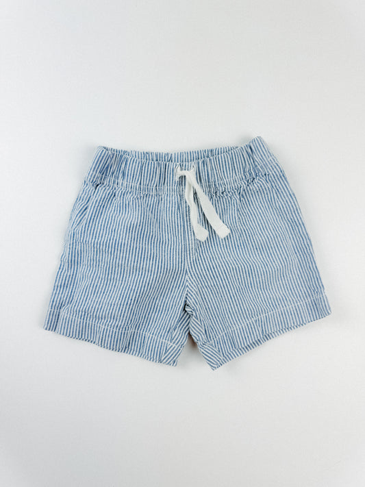 BLUE STRIPE SHORTS - 9M