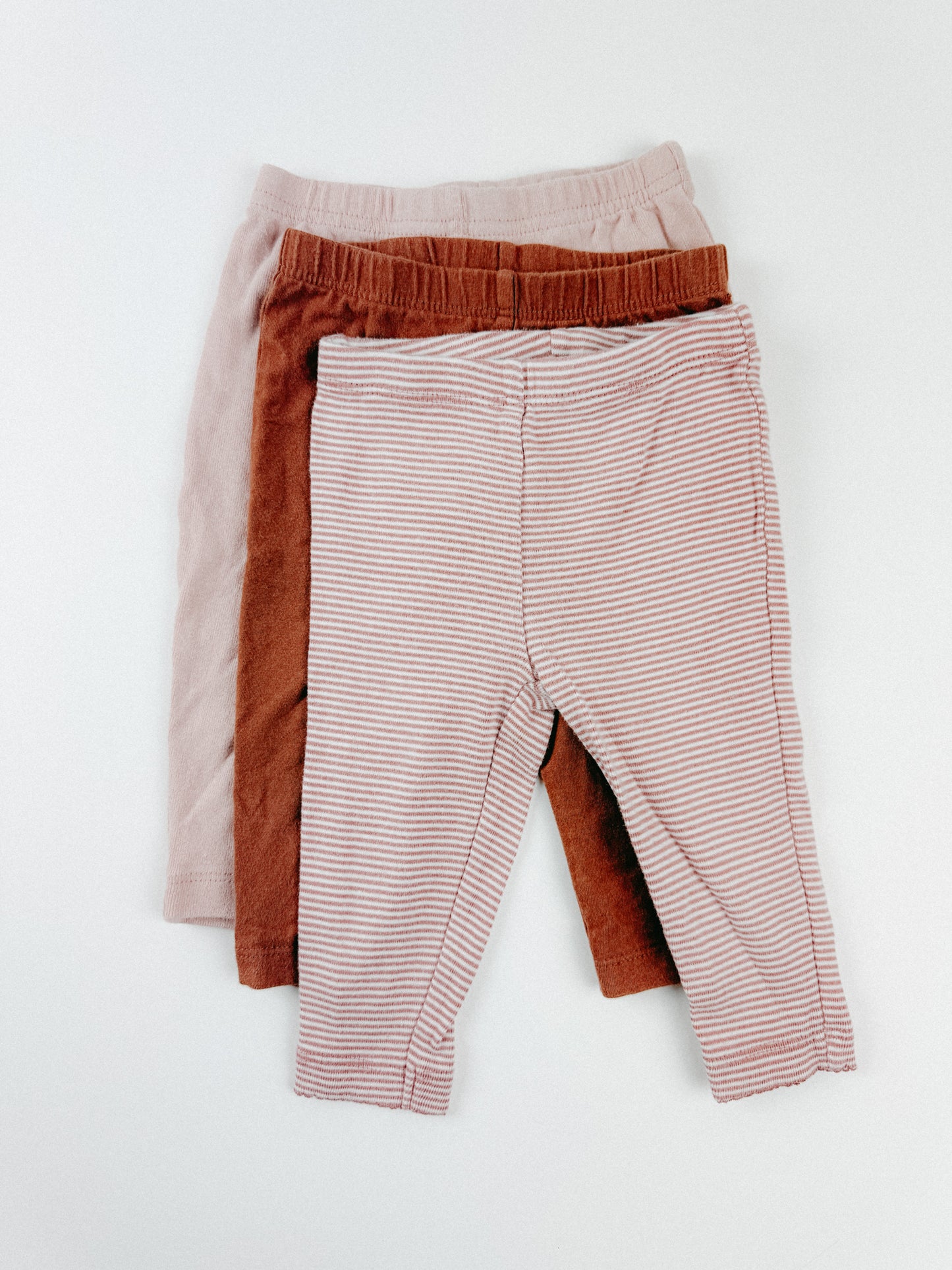 RUSTY PINK LEGGINGS SET - 6M