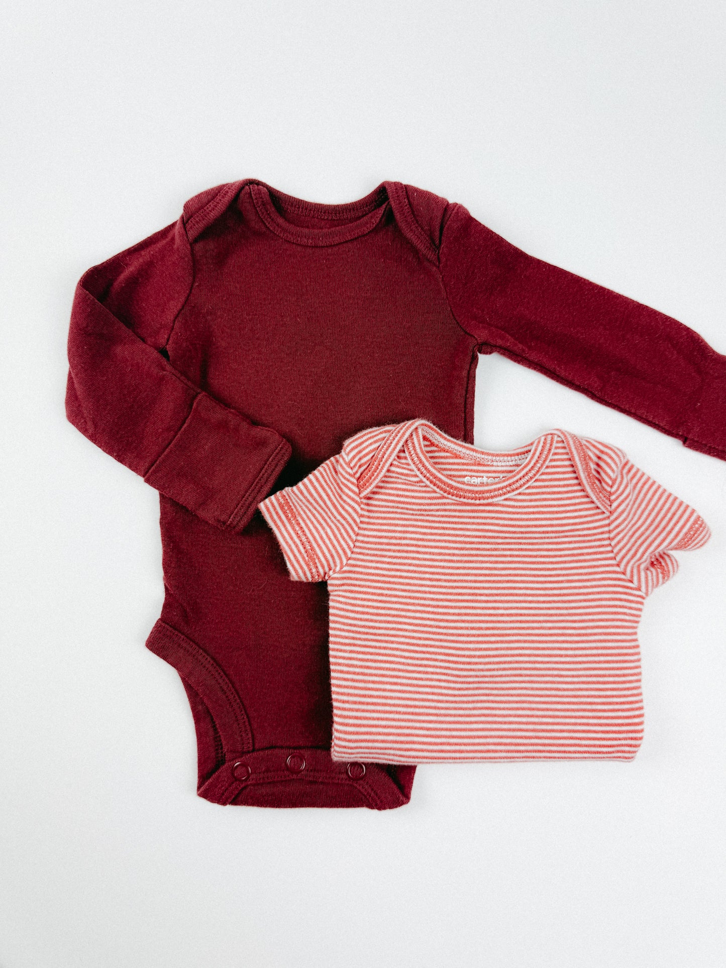 RED ONESIE SET - NB