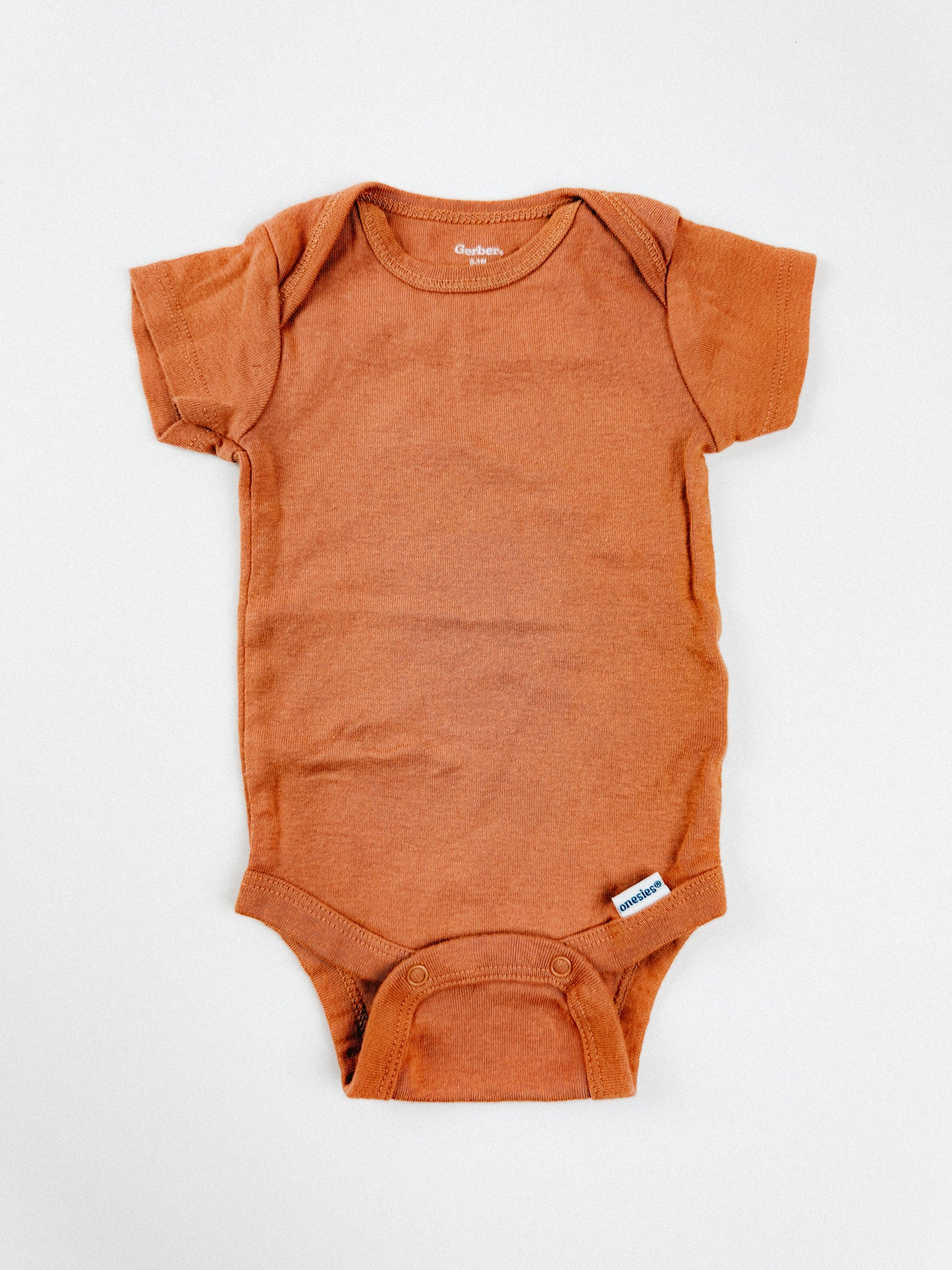 RUST ONESIE - 3M