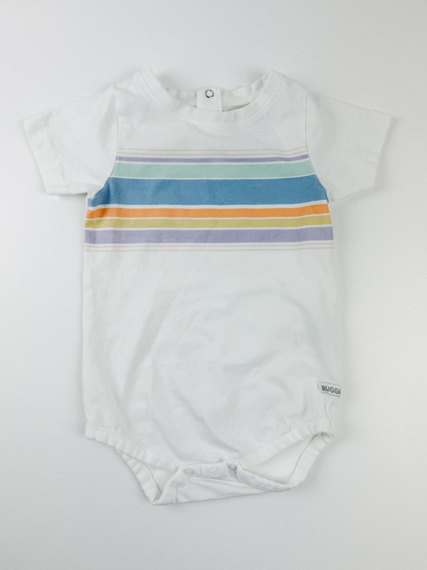 SUMMER STRIPE ONESIE - 18M