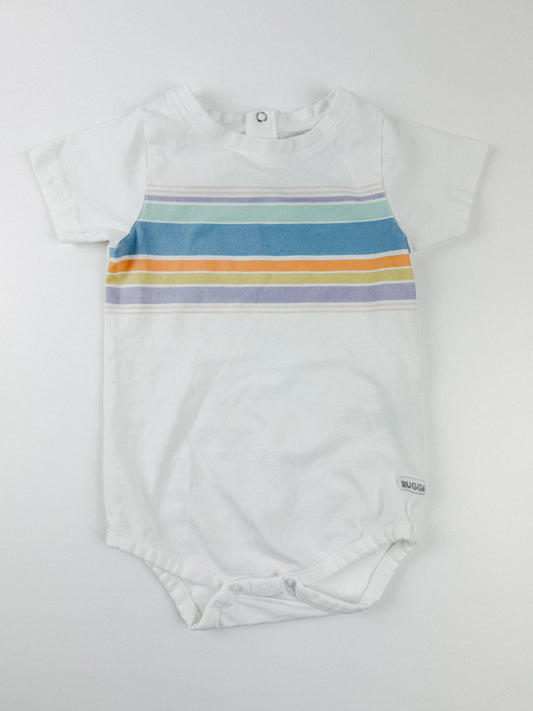SUMMER STRIPE ONESIE - 18M