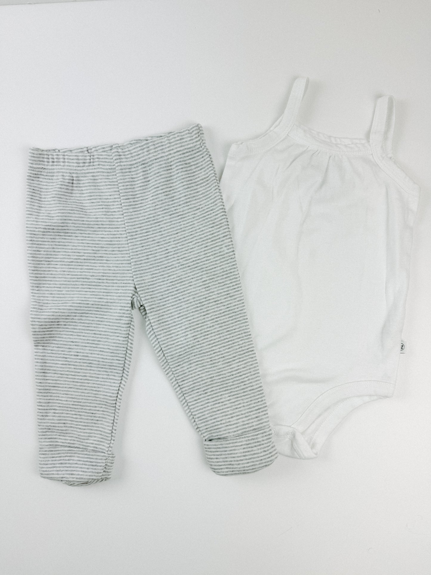 TANK ONESIE + LEGGINGS SET - 6M