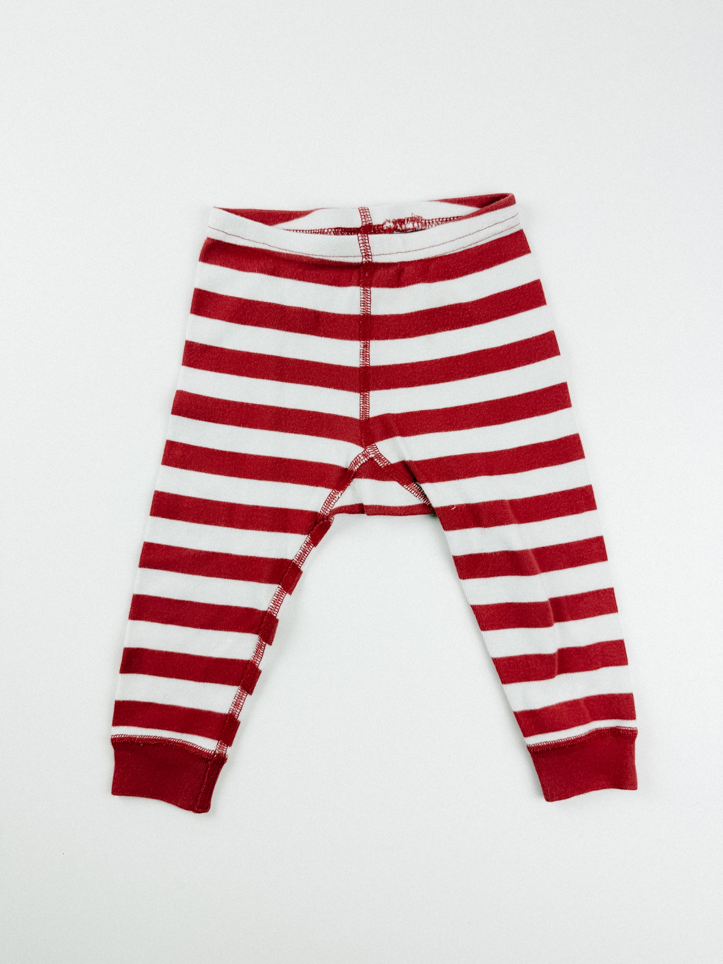 RED STRIPE PJ PANTS - 24M