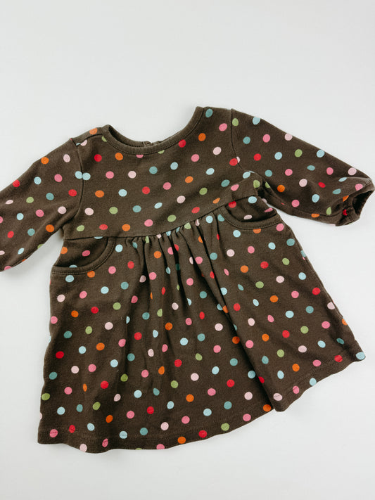 POLKADOT DRESS - 12M