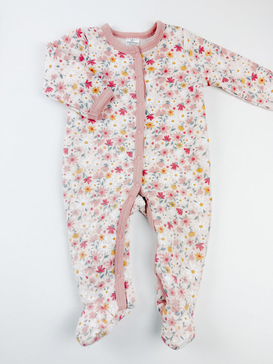 QUILTED SNAP SLEEPER - 9M