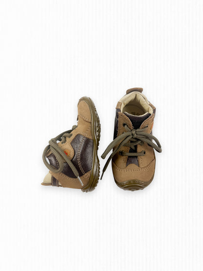 ITALIAN LEATHER BABY SHOES - 4C