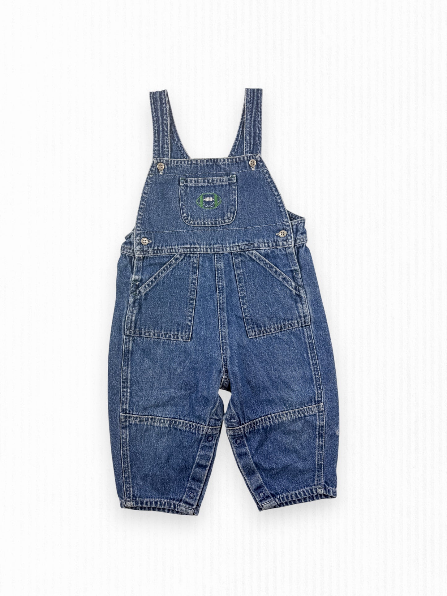 OSH KOSH FOOTBALL OVERALLS - 18M