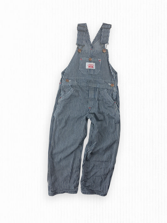 VINTAGE STRIPE OVERALLS - 5T