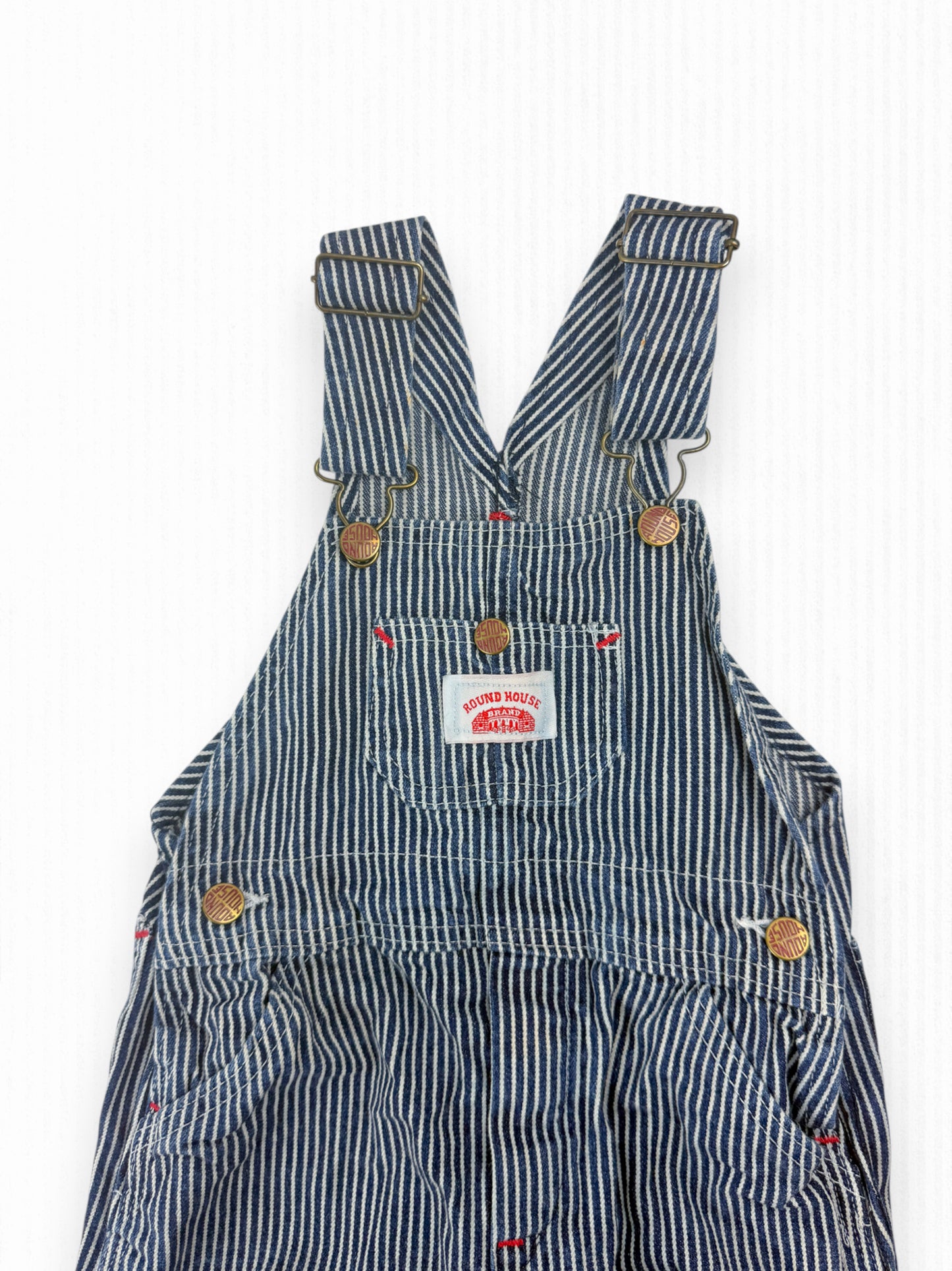 VINTAGE STRIPE OVERALLS - 5T