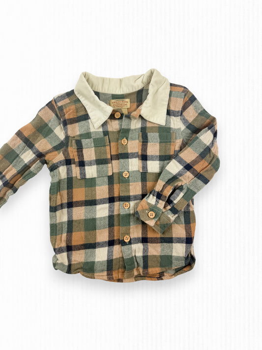 NEUTRAL FLANNEL - 3T