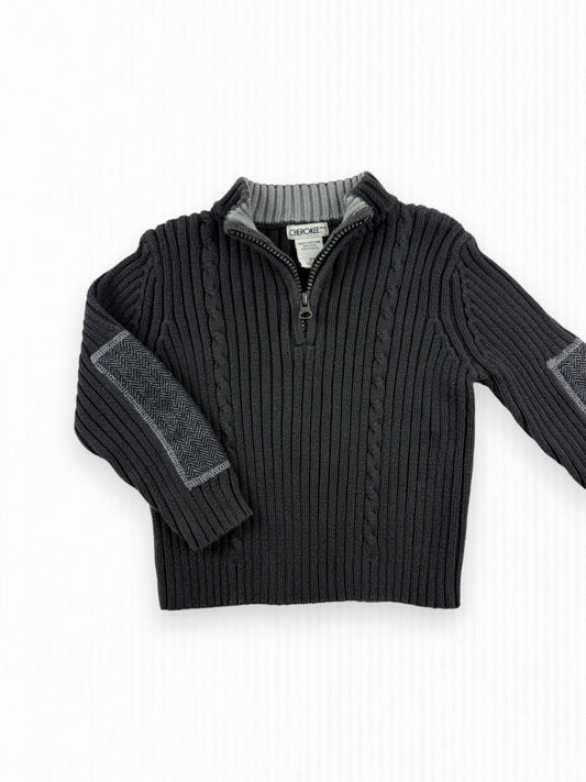 CHEROKEE 1/4 ZIP KNIT - 2T