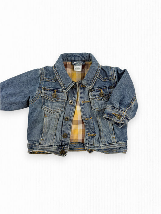 LINED DENIM JACKET - 12M