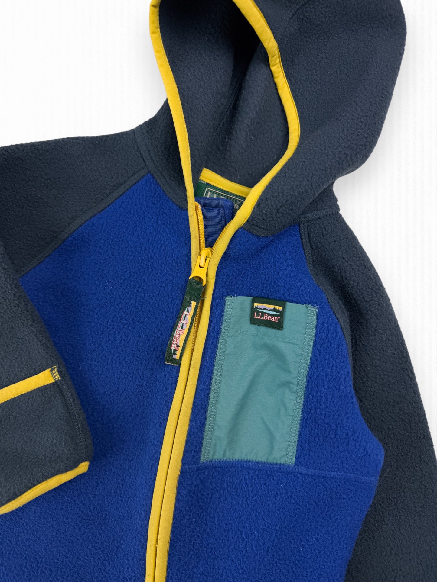 LL BEAN FLEECE JUMPSUIT - 12M