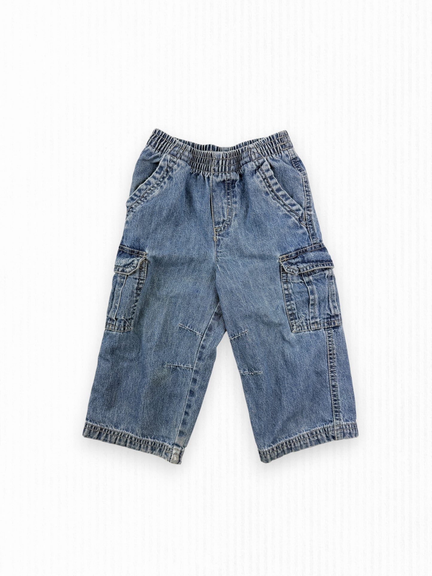 FADED GLORY CARPENTER PANTS - 24M