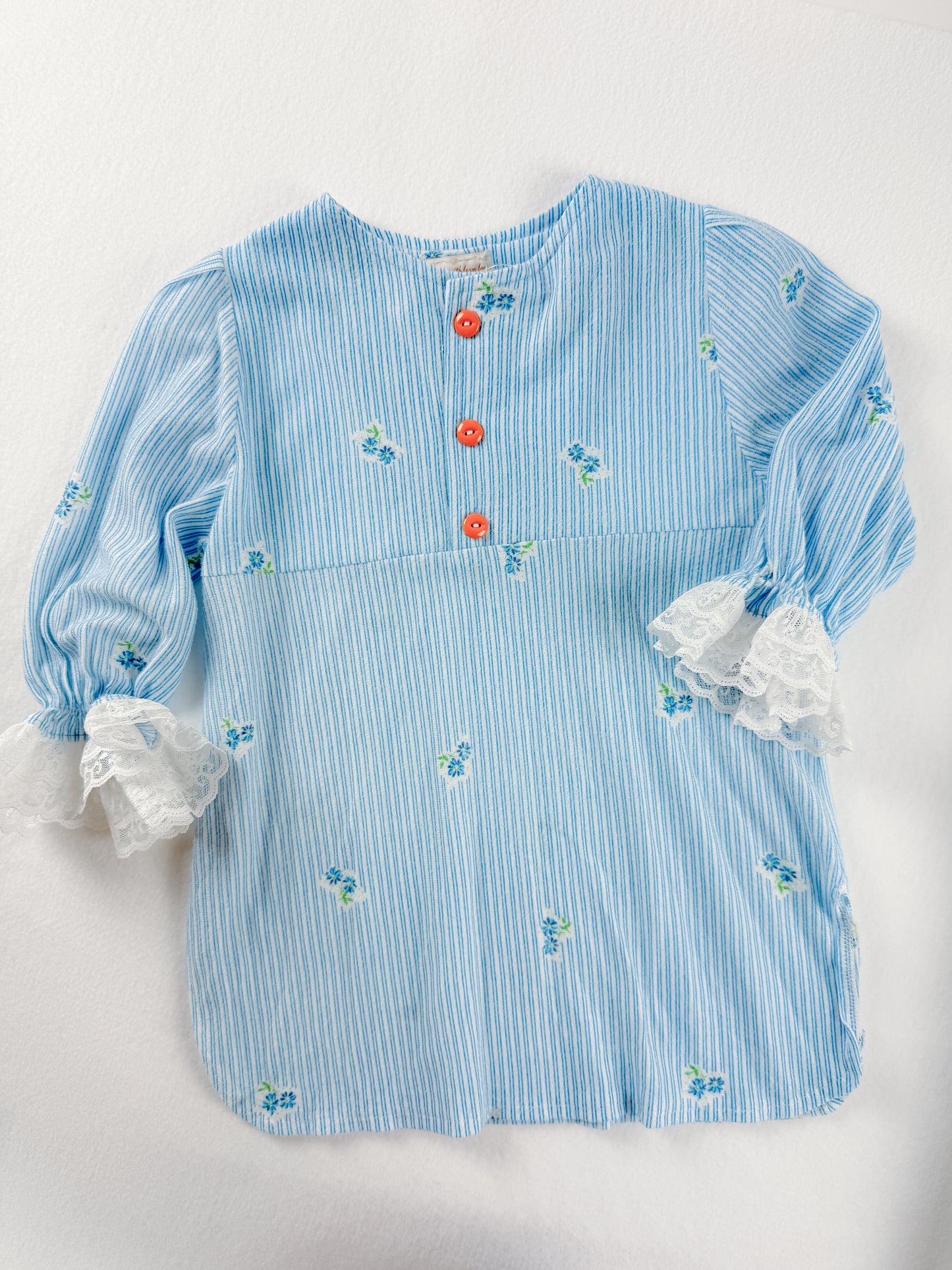 VINTAGE "MADE BY GRANDMA" SHIRT DRESS - 3T