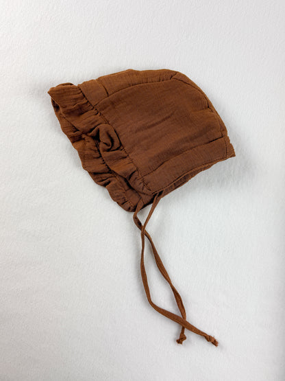ORGANIC COTTON BABY BONNET
