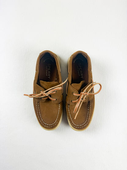 LEATHER SPERRY TOPSIDERS - 13C