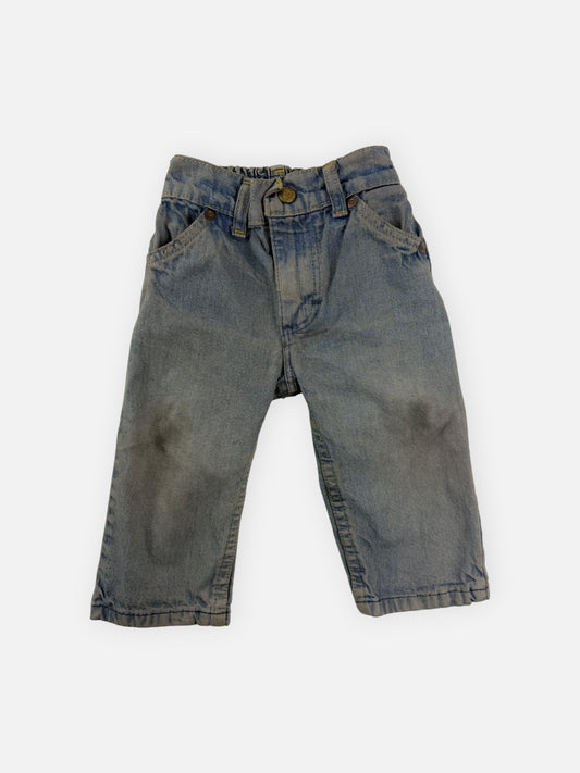 VINTAGE PAPER TAG OSHKOSH JEANS - 12M