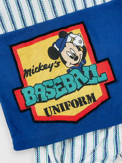 VINTAGE MICKEY BASEBALL SET - 12M