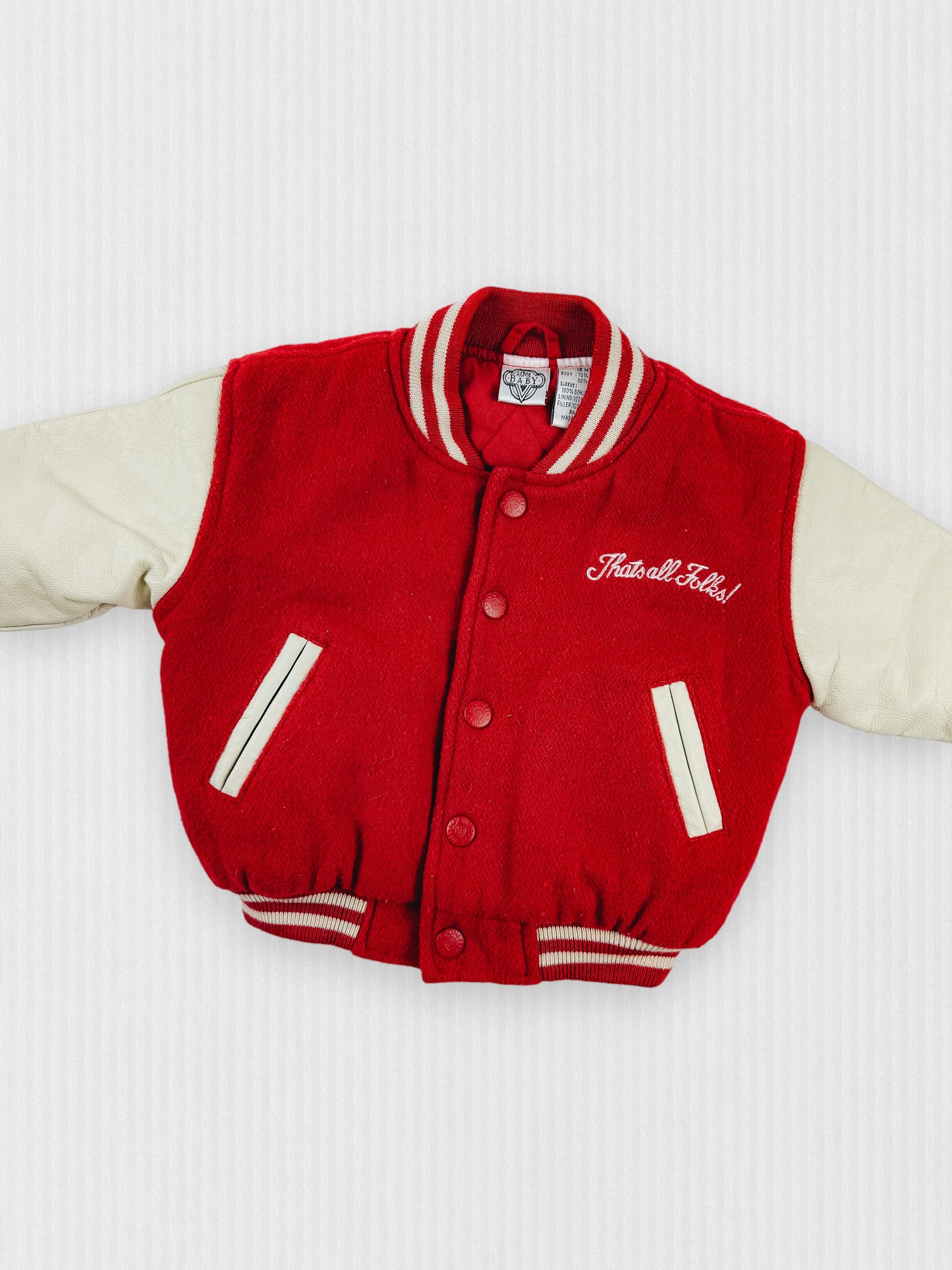 VINTAGE LOONEY TUNES LETTERMAN - 18M