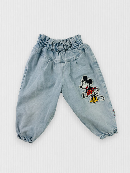 MINNIE MOUSE PAPERBAG JEANS - 2T