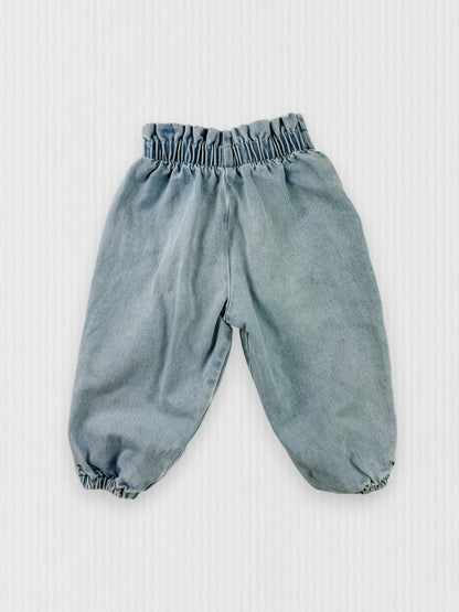 MINNIE MOUSE PAPERBAG JEANS - 2T