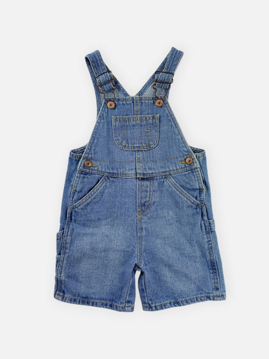 LEVI'S DENIM SHORTALLS - 24M