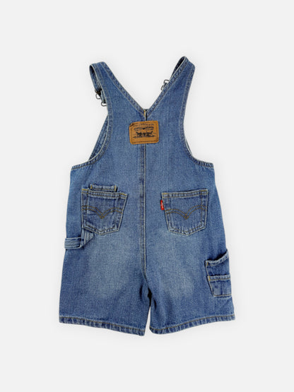 LEVI'S DENIM SHORTALLS - 24M