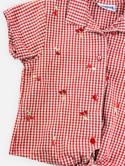 VINTAGE CHERRIES TOP - 6