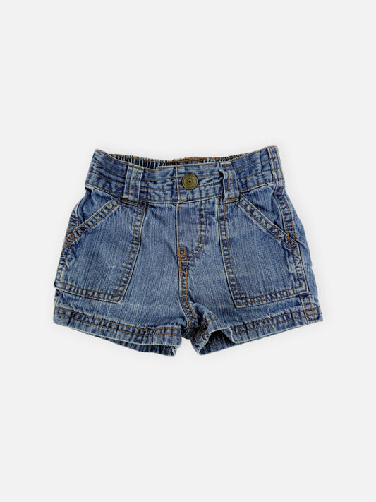 CUTIE CIRCO DENIM SHORTS - 12M