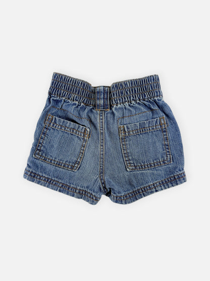 CUTIE CIRCO DENIM SHORTS - 12M