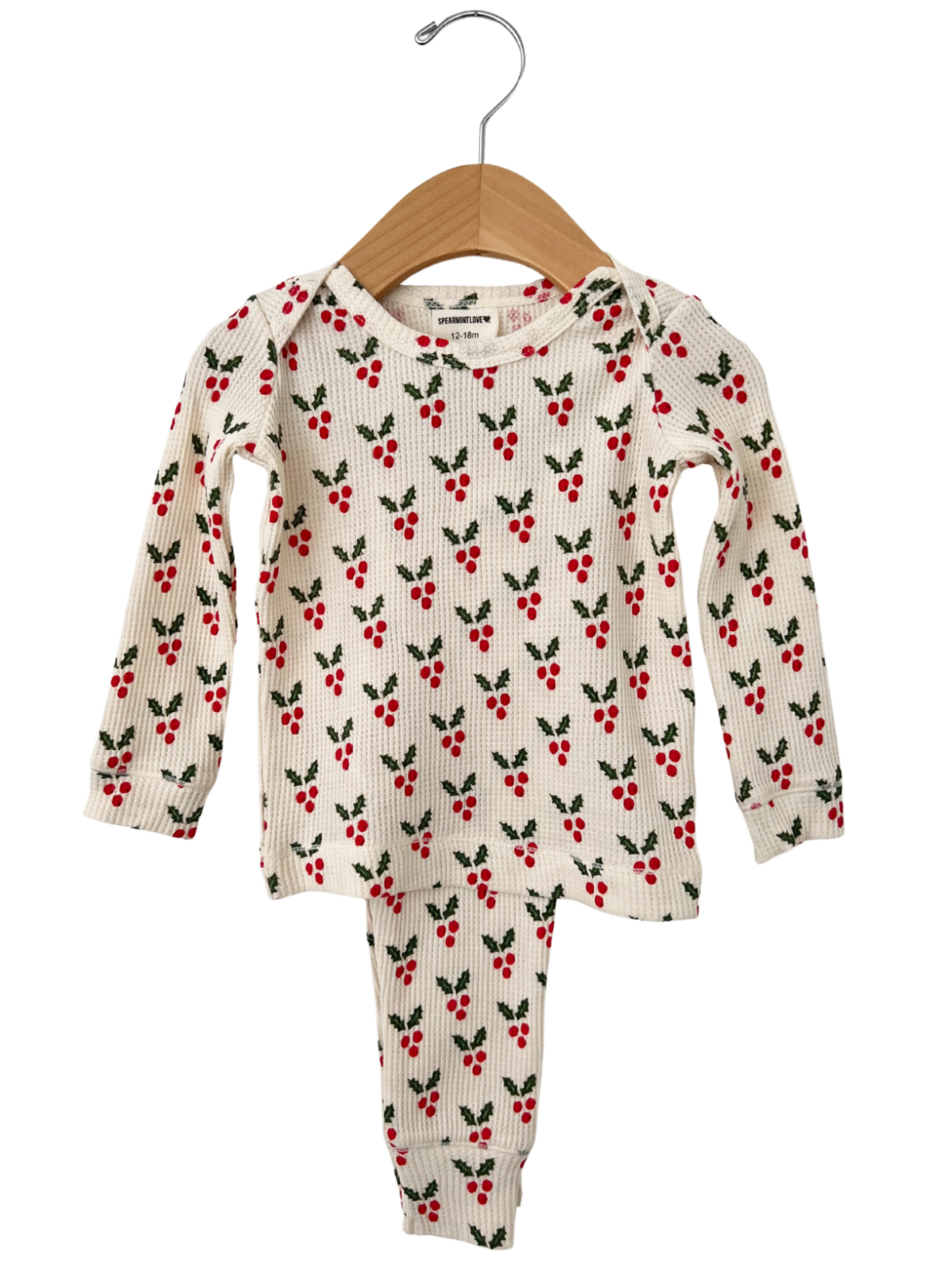 ORGANIC HOLLY PAJAMA SET