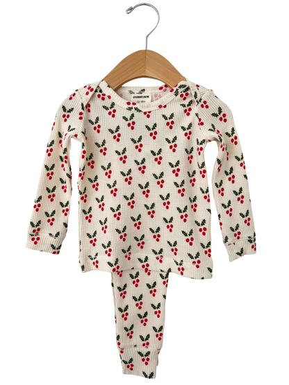 ORGANIC HOLLY PAJAMA SET