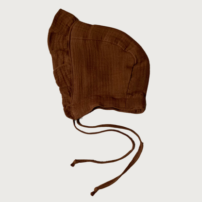 ORGANIC COTTON BABY BONNET
