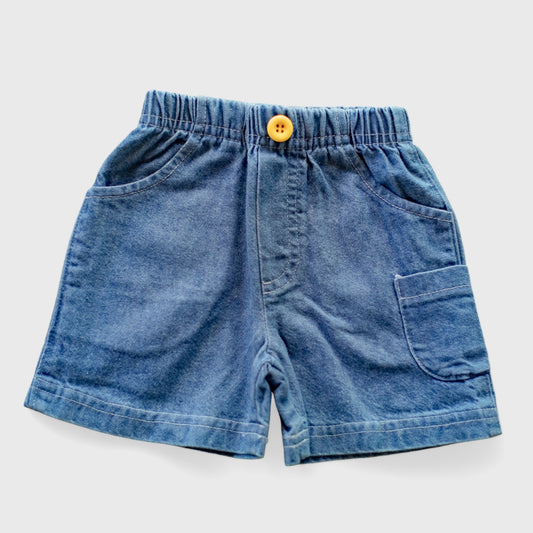 VINTAGE HIGH-WAISTED SHORTS - 3T