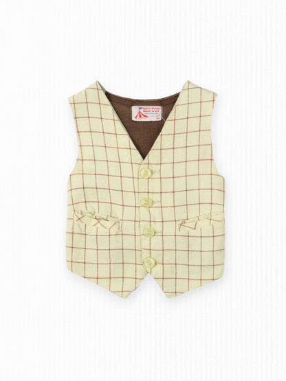 VINTAGE WESTERN VEST - 18M
