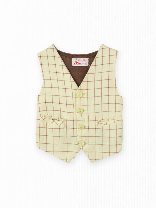 VINTAGE WESTERN VEST - 18M