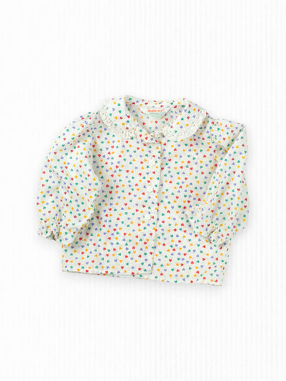 VINTAGE HEALTH-TEX HEART SHIRT - 18M