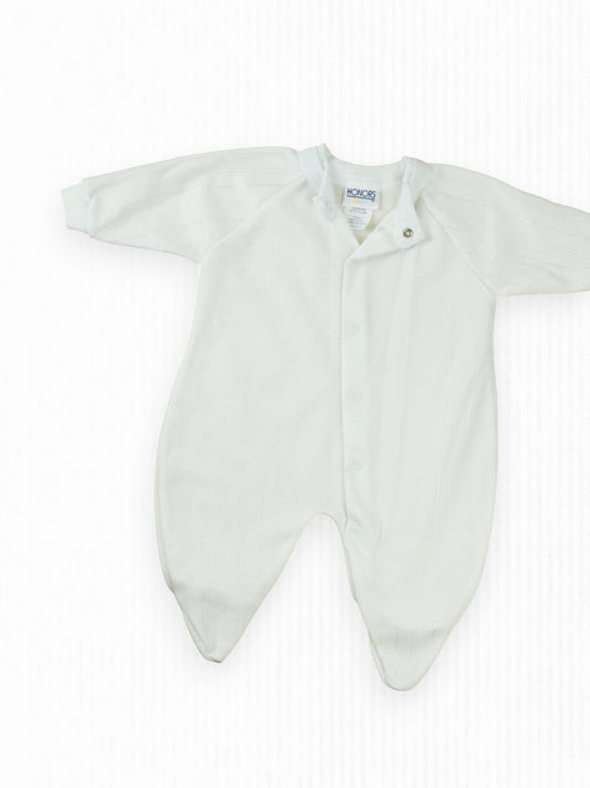 VINTAGE HONORS BABY SLEEPER - NB