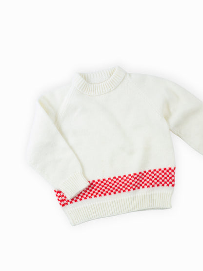 VINTAGE CREAM SWEATER - 3T