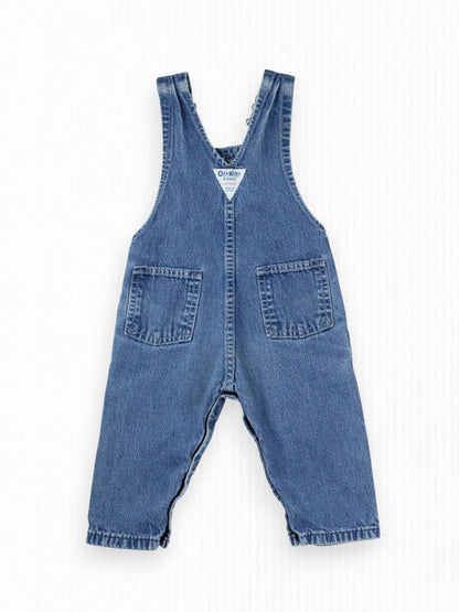 VINTAGE OSH DENIM OVERALLS - 18M