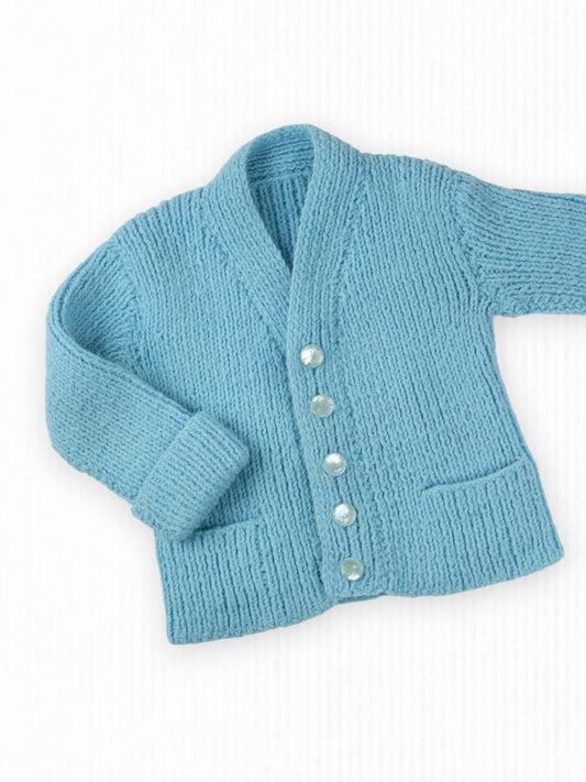 VINTAGE CHUNKY KNIT SWEATER - 2T