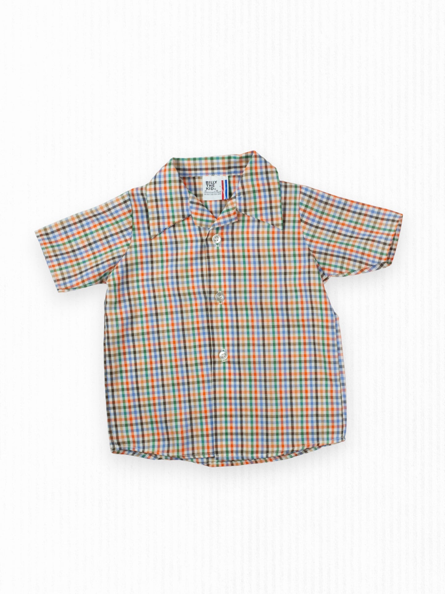 VINTAGE PLAID TOP - 24M