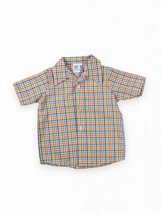 VINTAGE PLAID TOP - 24M