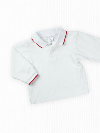 WHITE PETIT AMI TOP - 24M