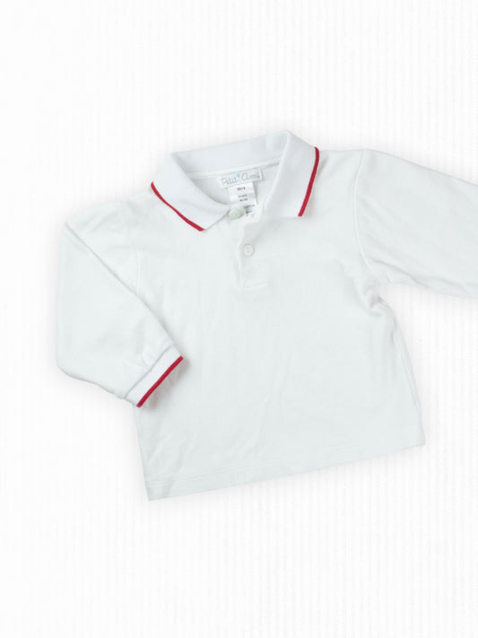 WHITE PETIT AMI TOP - 24M