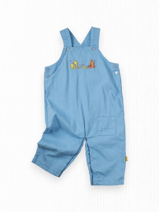 VINTAGE WINNIE THE POOH OVERALLS - 9M