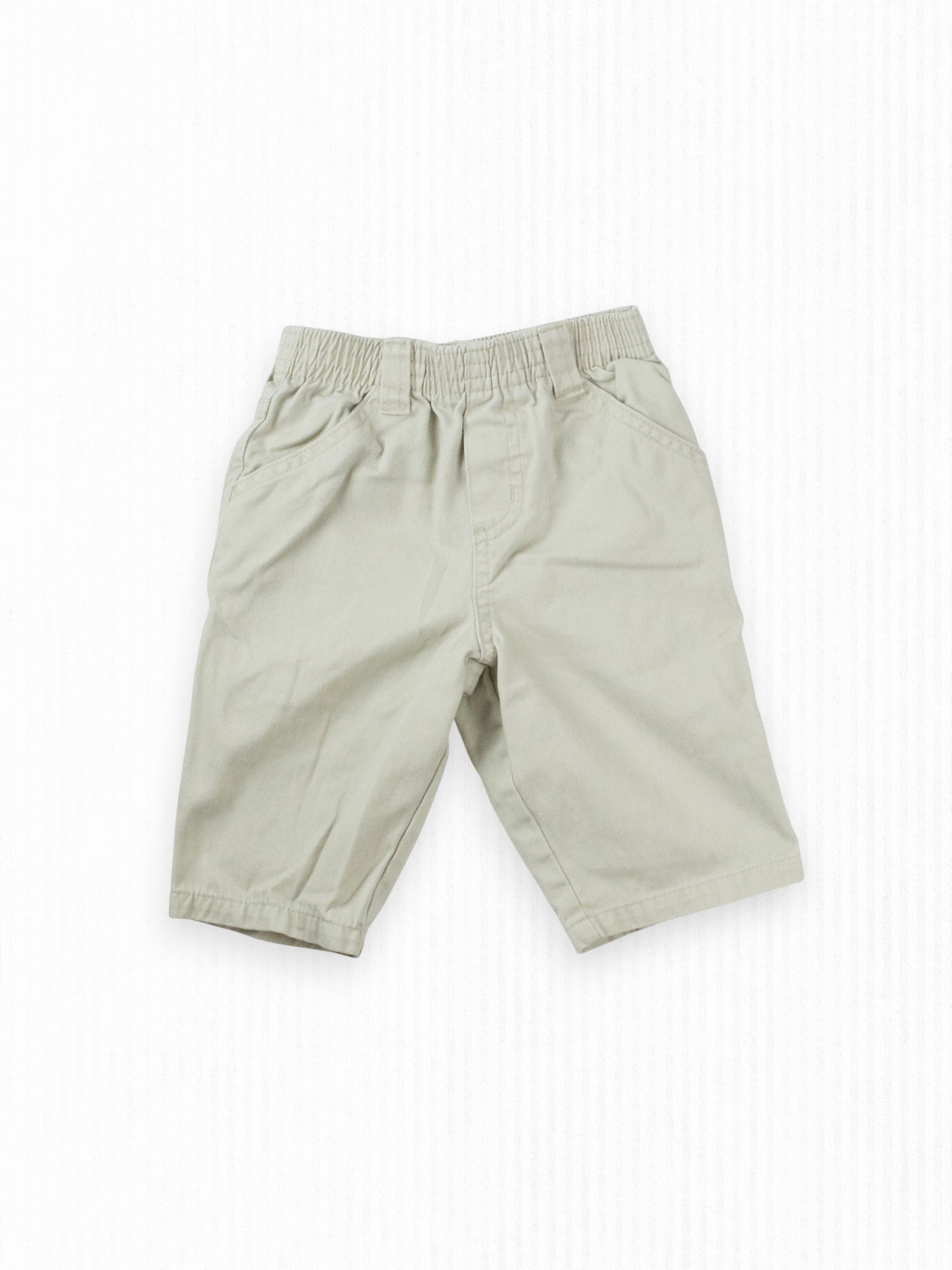 COTTON BABY KHAKIS - 9M